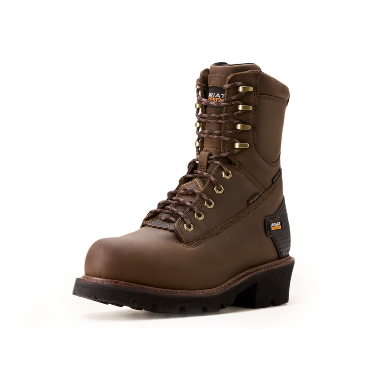 Ariat Waterproof Composite Toe Work Boot in Brown